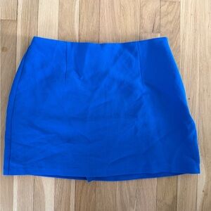 Abercrombie & Fitch Vibrant Blue Mini Skirt